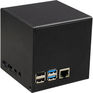 Mini server behuizing zwart