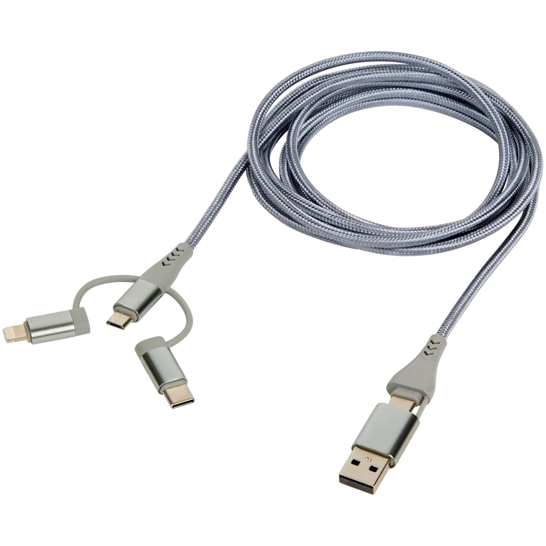 6-in-1: Micro USB, USB-C & 8-pin